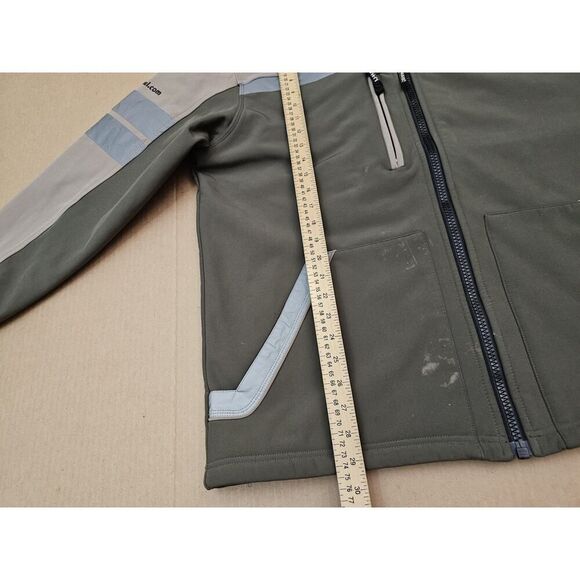 U-Haul Men’s Employee Jacket - Size 2XL - Reflective Zip-Up - Green - Picture 12 of 16